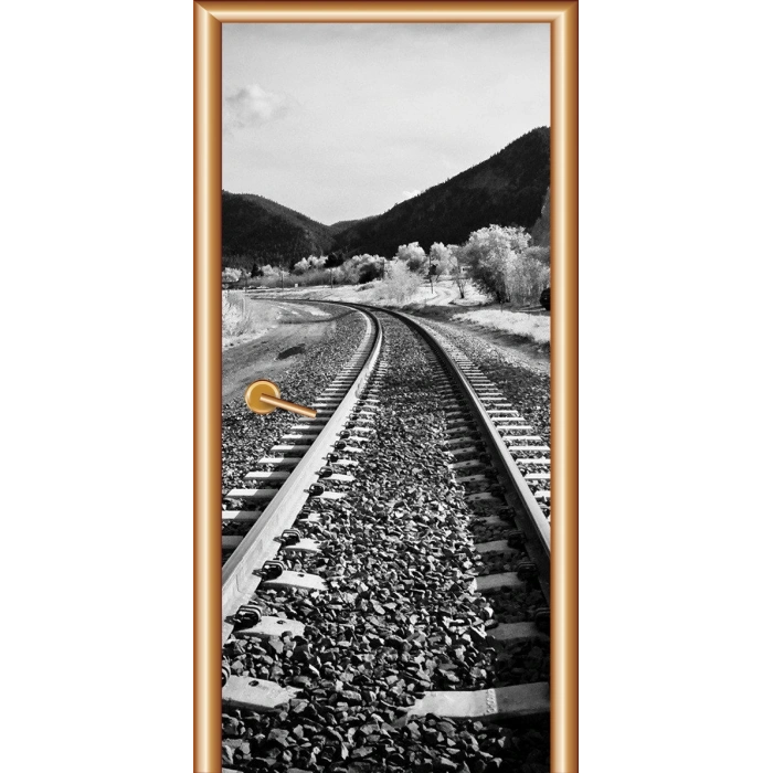 Siyah Beyaz Kapı Giydirme 02