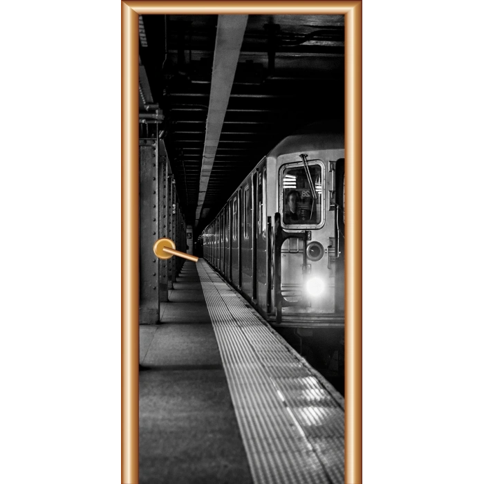 Siyah Beyaz Kapı Giydirme 05