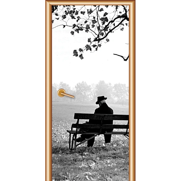 Siyah Beyaz Kapı Giydirme 15