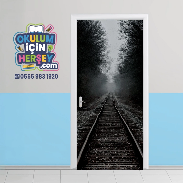 Siyah Beyaz Kapı Giydirme 17