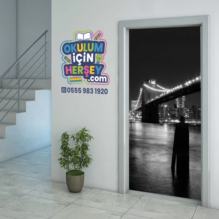 Siyah Beyaz Kapı Giydirme 18