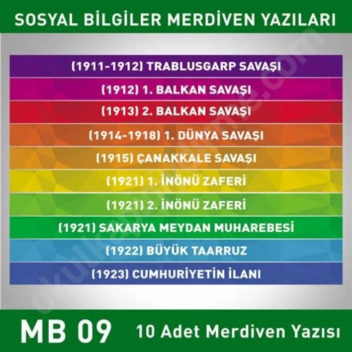 Sosyal Bilgiler MB 009