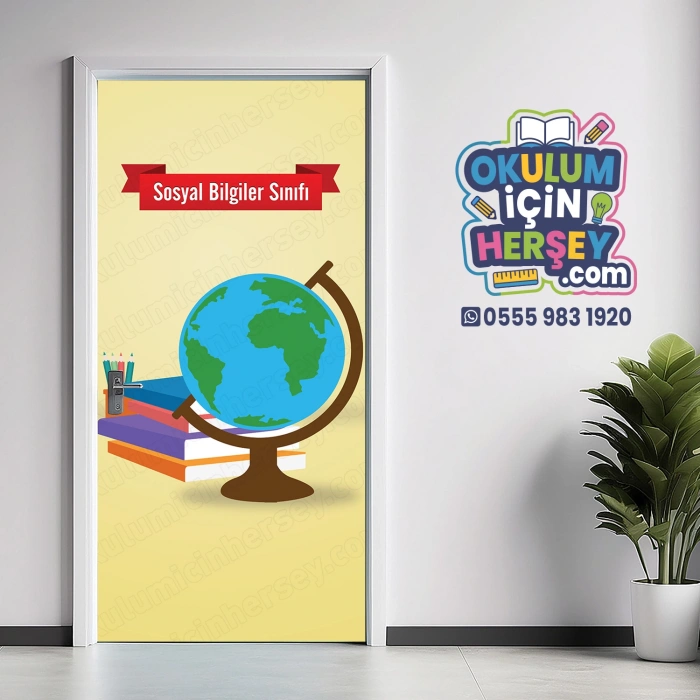 Sosyal Bilgiler Sınıfı Kapı Giydirme 02