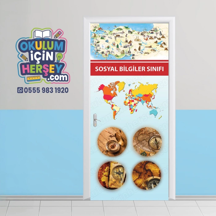 Sosyal Bilgiler Sınıfı Kapı Giydirme 03