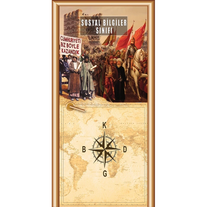 Sosyal Bilgiler Sınıfı Kapı Giydirme 05
