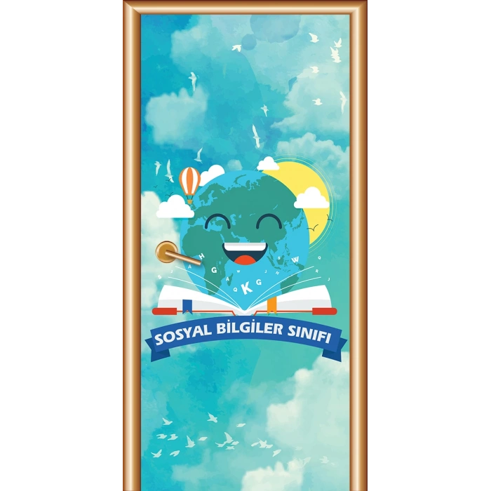 Sosyal Bilgiler Sınıfı Kapı Giydirme 06