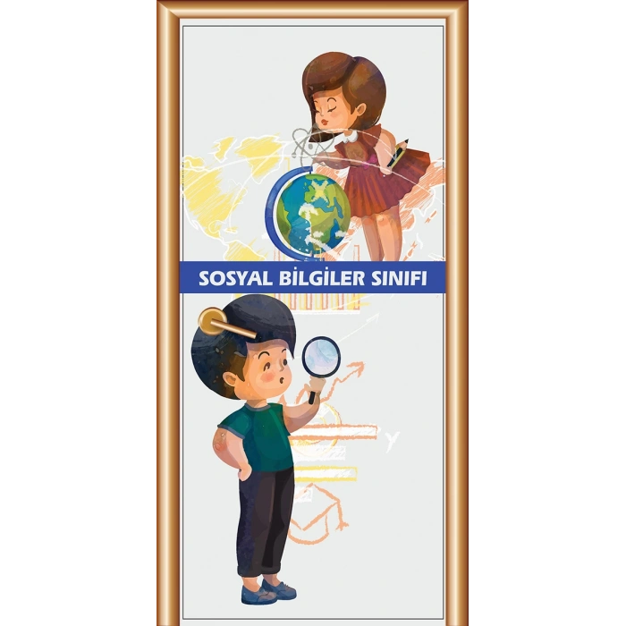 Sosyal Bilgiler Sınıfı Kapı Giydirme 07