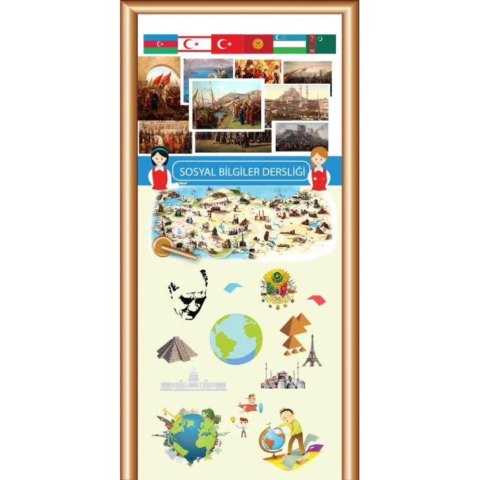 Sosyal Bilgiler Sınıfı Kapı Giydirme 15