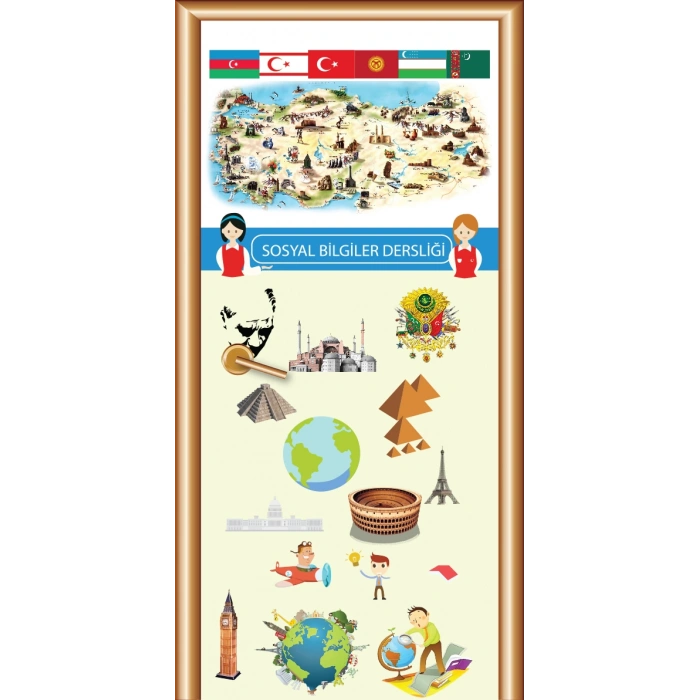 Sosyal Bilgiler Sınıfı Kapı Giydirme 16