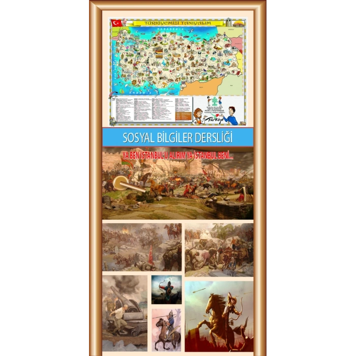 Sosyal Bilgiler Sınıfı Kapı Giydirme 17