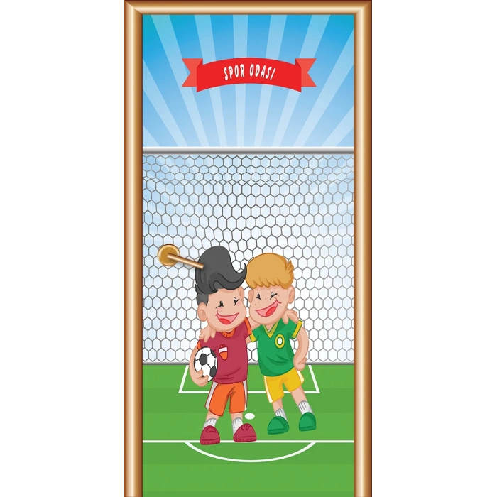 Spor Odası Kapı Giydirme 04