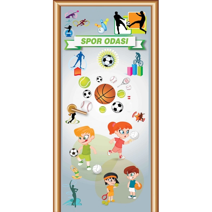 Spor Odası Kapı Giydirme 10
