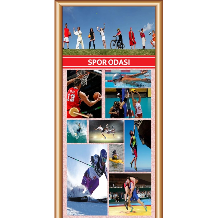 Spor Odası Kapı Giydirme 12
