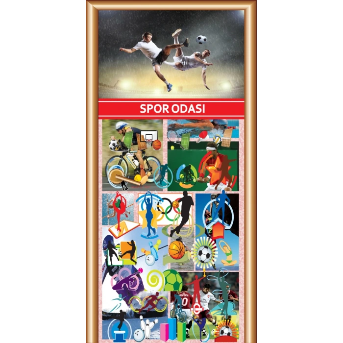 Spor Odası Kapı Giydirme 14