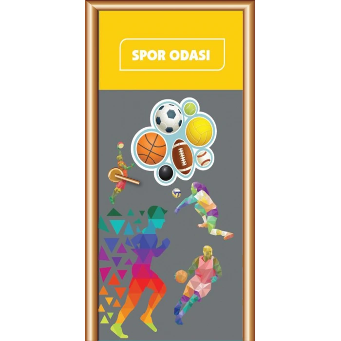 Spor Odası Kapı Giydirme 16