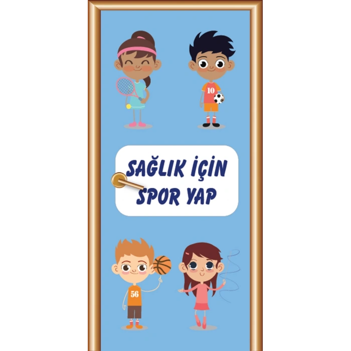 Spor Odası Kapı Giydirme 17