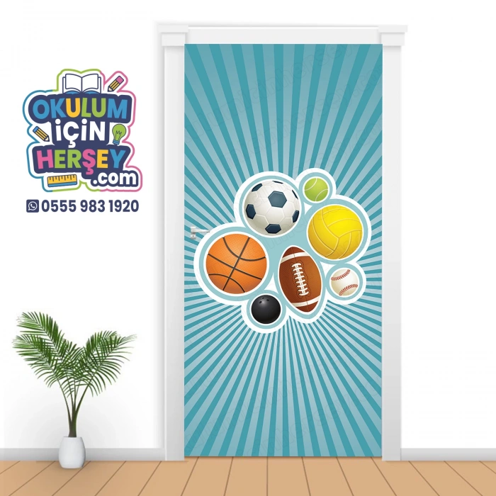 Spor Odası Kapı Giydirme 19