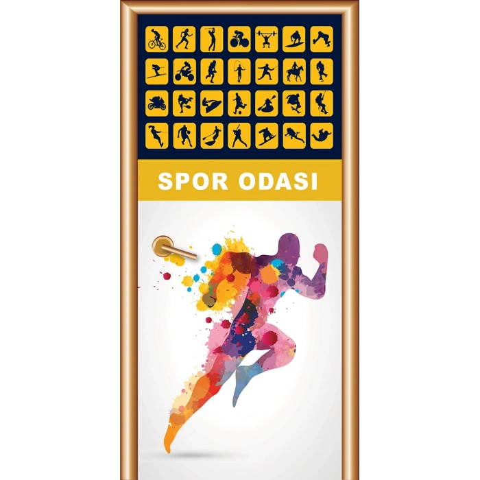Spor Odası Kapı Giydirme 21