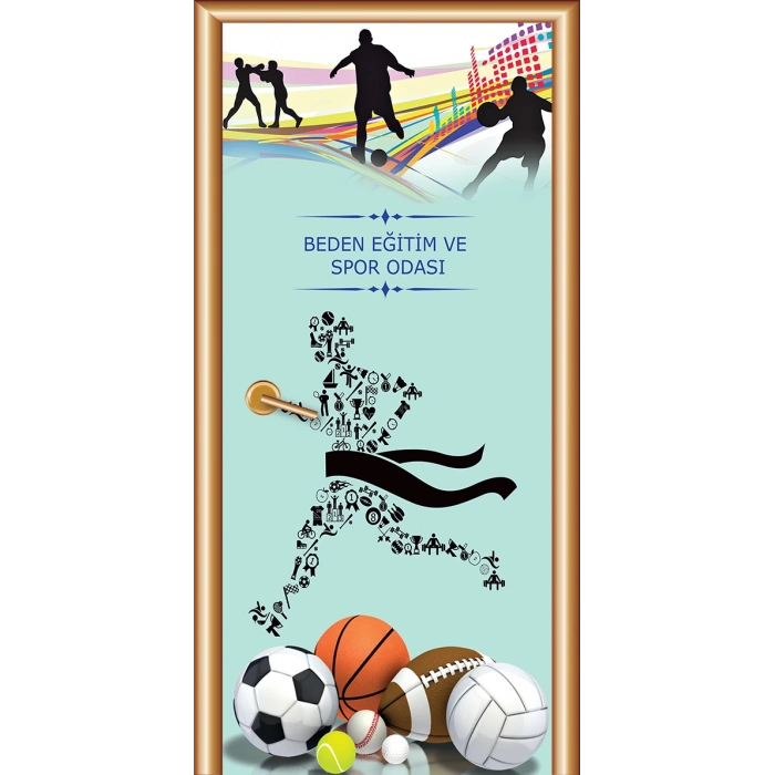 Spor Odası Kapı Giydirme 22