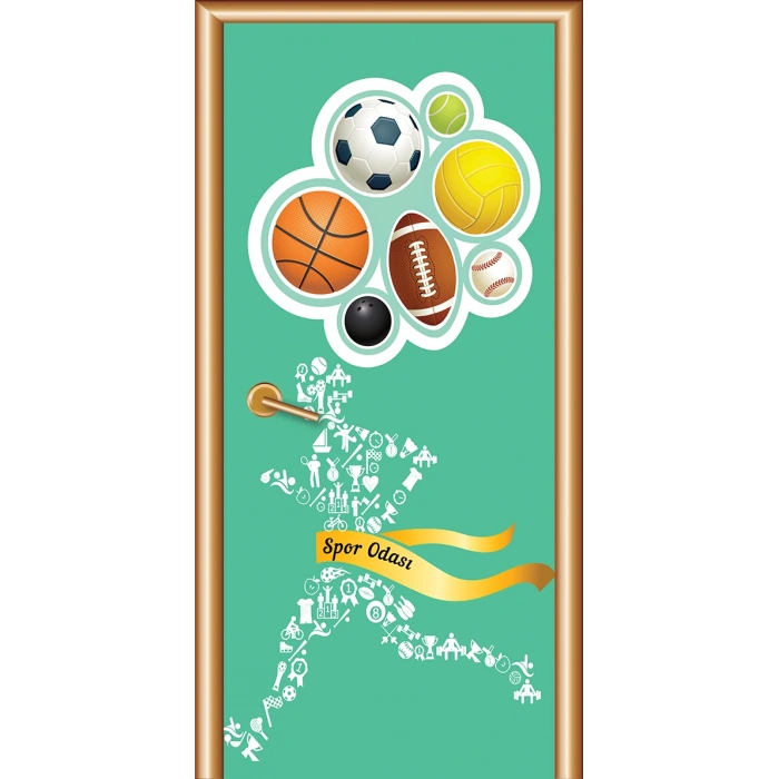 Spor Odası Kapı Giydirme 24