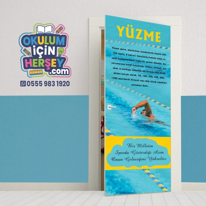 Spor Odası Kapı Giydirme 28