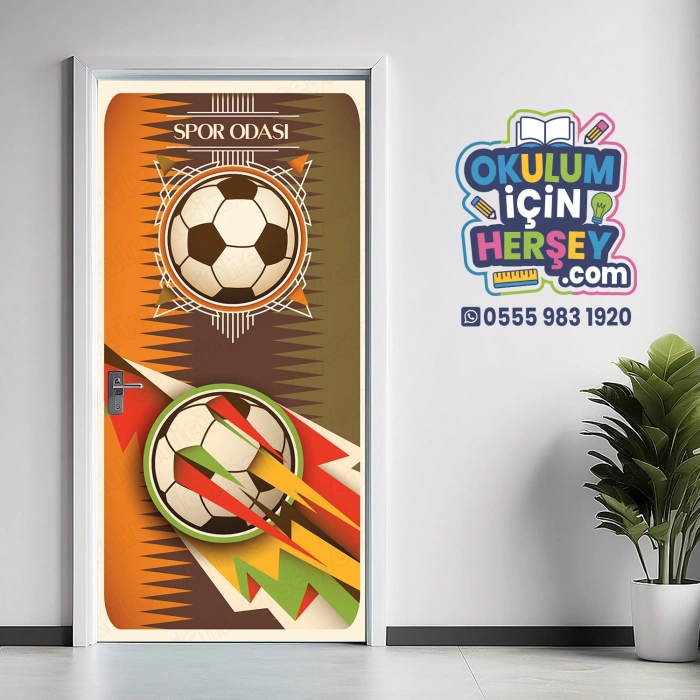 Spor Odası Kapı Giydirme 30