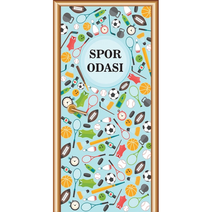 Spor Odası Kapı Giydirme 33
