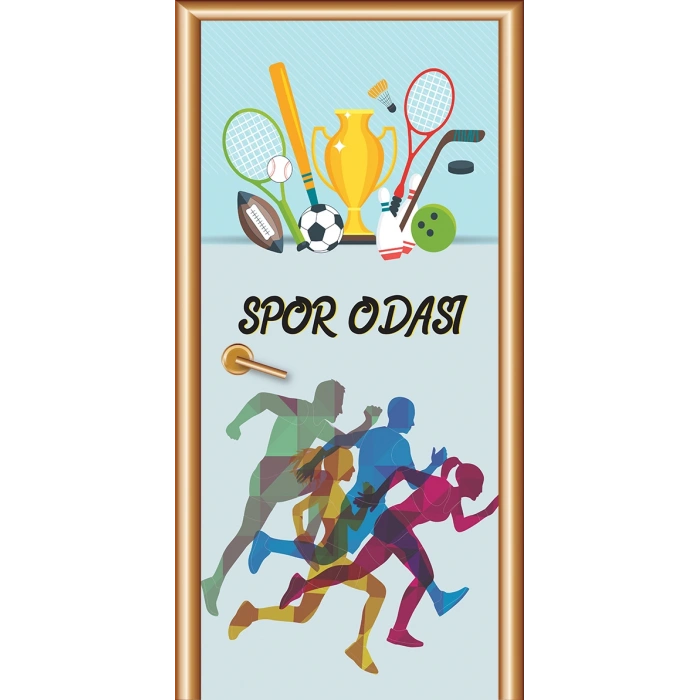 Spor Odası Kapı Giydirme 34