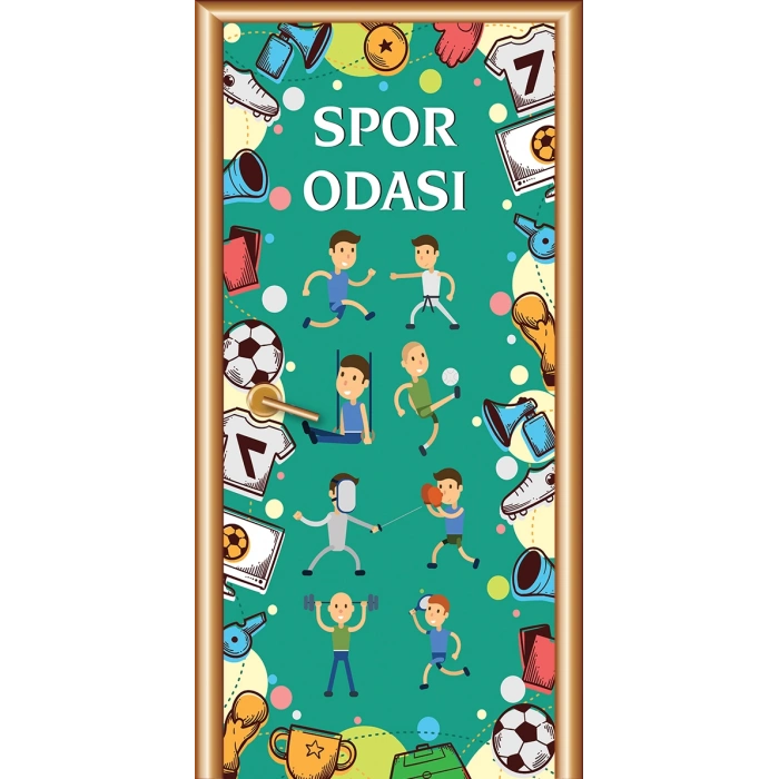 Spor Odası Kapı Giydirme 35