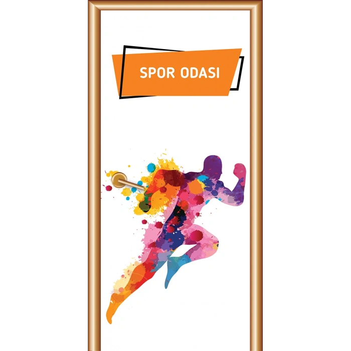 Spor Odası Kapı Giydirme 41