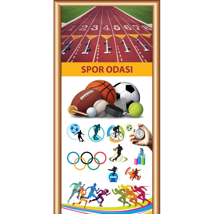 Spor Odası Kapı Giydirme KG SO 43