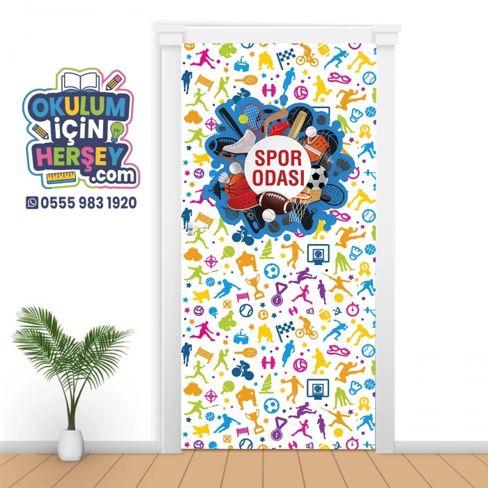 Spor Sınıfı Kapı Giydirme 38