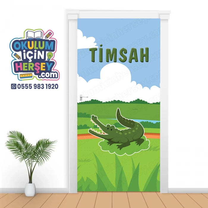 Timsah Kapı Giydirme 15