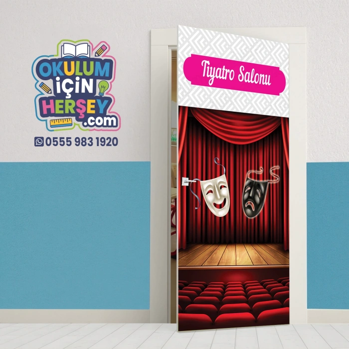 Tiyatro Salonu Kapı Giydirme 06
