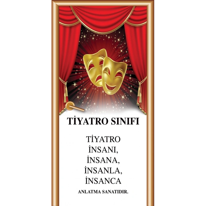 Tiyatro Sınıfı Kapı Giydirme 01