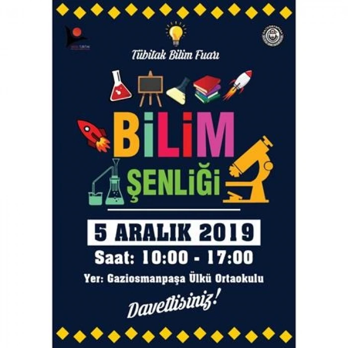 Tübitak Bilim Fuarı Afiş BFA 01