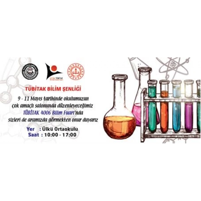 Tübitak Bilim Fuarı Davetiye BFDA 08