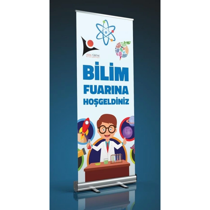 Tübitak Bilim Fuarı Roll Up BFR 06