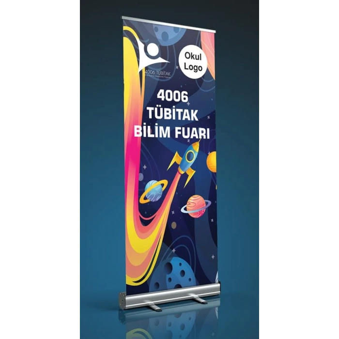 Tübitak Bilim Fuarı Roll Up BFR 09