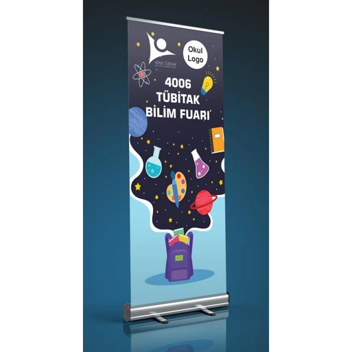 Tübitak Bilim Fuarı Roll Up BFR 11