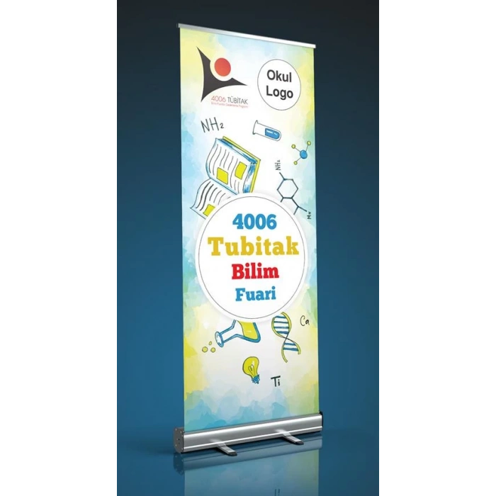 Tübitak Bilim Fuarı Roll Up BFR 17