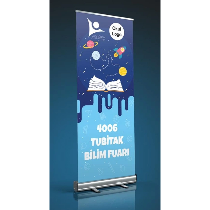 Tübitak Bilim Fuarı Roll Up BFR 18
