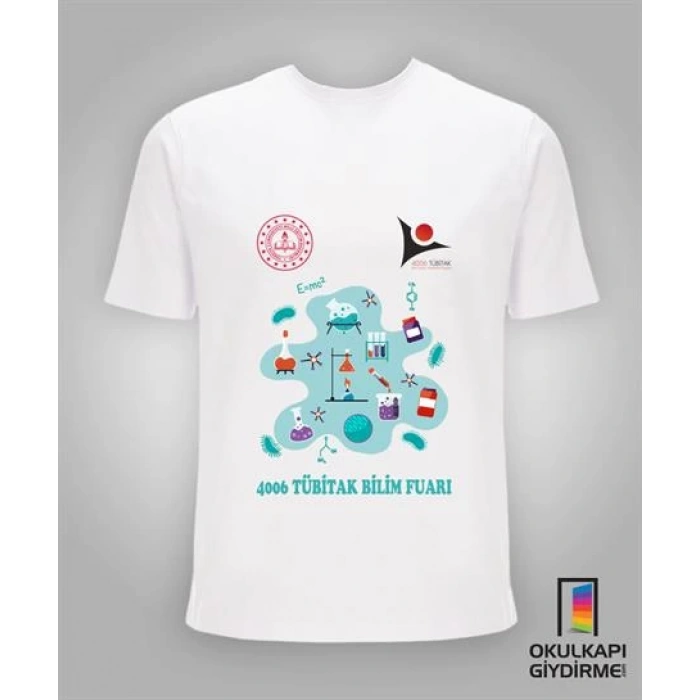 Tübitak Bilim Fuarı Tişört TBF TŞ 08
