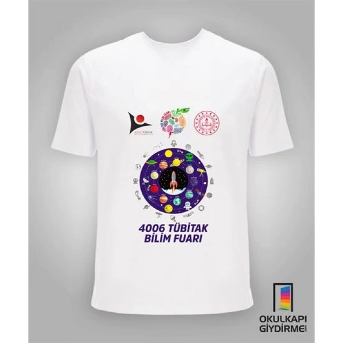 Tübitak Bilim Fuarı Tişört TBF TŞ 10