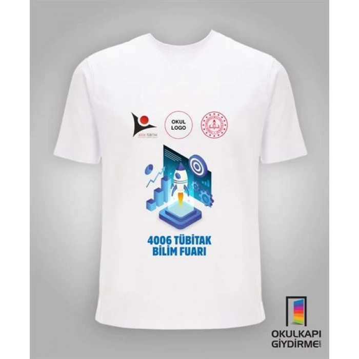 Tübitak Bilim Fuarı Tişört TBF TŞ 14