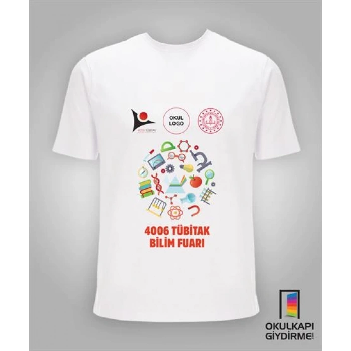 Tübitak Bilim Fuarı Tişört TBF TŞ 15