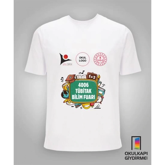 Tübitak Bilim Fuarı Tişört TBF TŞ 16