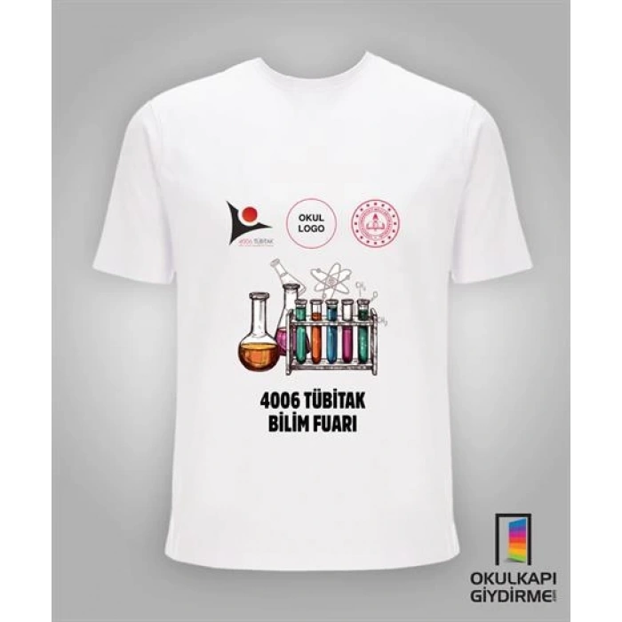 Tübitak Bilim Fuarı Tişört TBF TŞ 17
