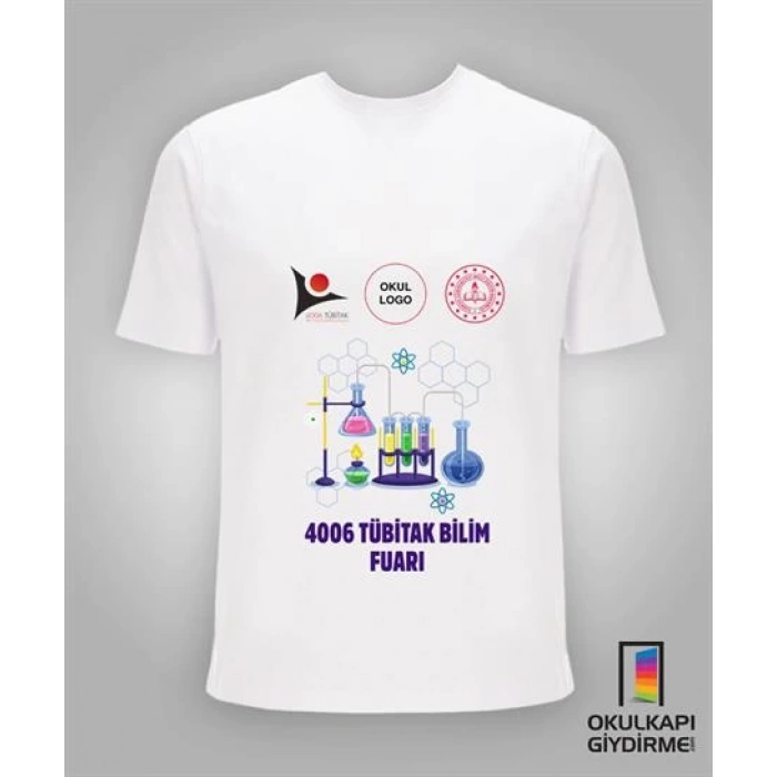 Tübitak Bilim Fuarı Tişört TBF TŞ 19