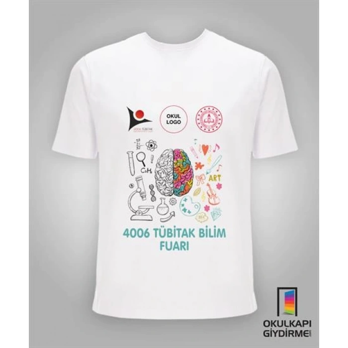 Tübitak Bilim Fuarı Tişört TBF TŞ 20